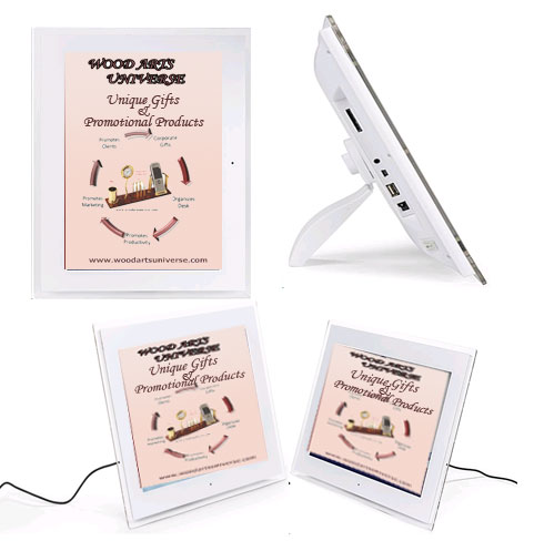 15-Inch Digital Photo Frame with 4GB Internal Memory and  Adjustable Transition Effects