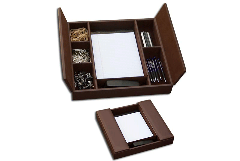 Chocolate Brown Enhanced Conference Room Organizer WAUCUSA3490