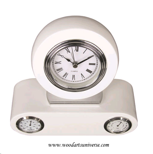 Desk  Clock With Thermometer And Humidity WAUESCO14028002