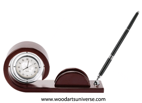Globe Pen Stand with Business Card Holder WAUSBHB10061