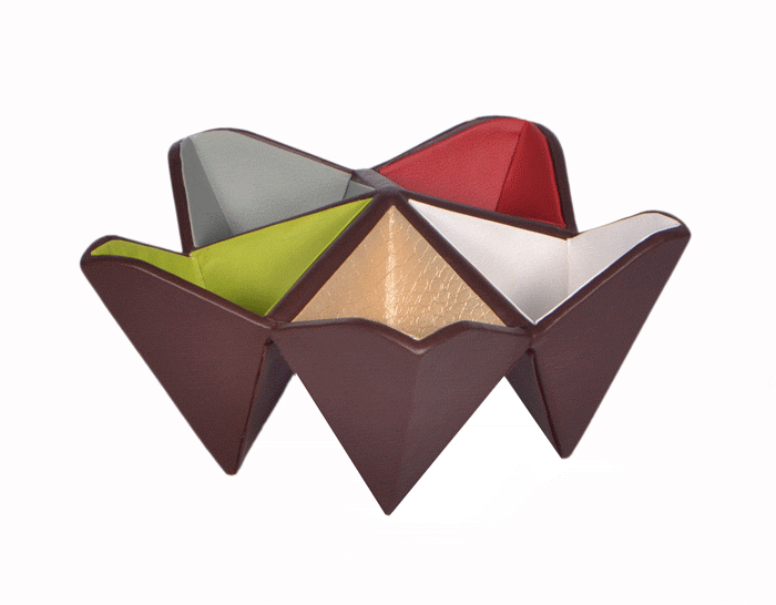 Leather Candy Dish WAUCUSTCAN05