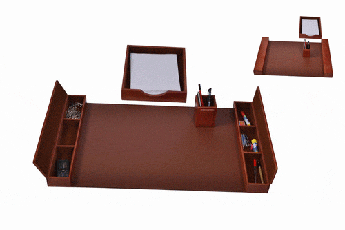 Leather Desk Organizer WAUDRS341