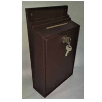Leather Key Drop Box -Hotels  WAUCUST10210