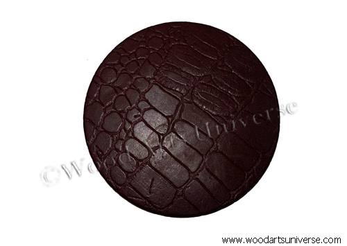 Leatherette Round Coasters WAUDR0S732