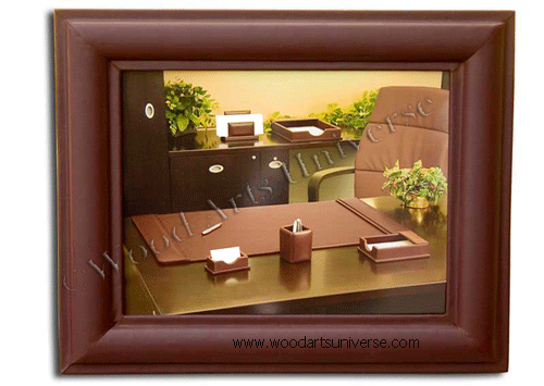 Chocolate Brown Leather 8 x 10 Picture Frame  WAUDRM5CT013