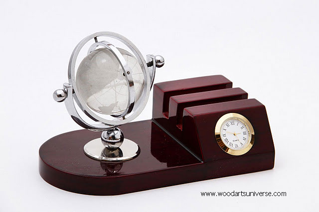 Desk Organizer with Globe