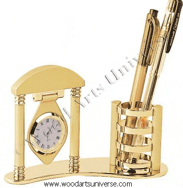 Elegant Pen Holder and Clock  WASCC0002
