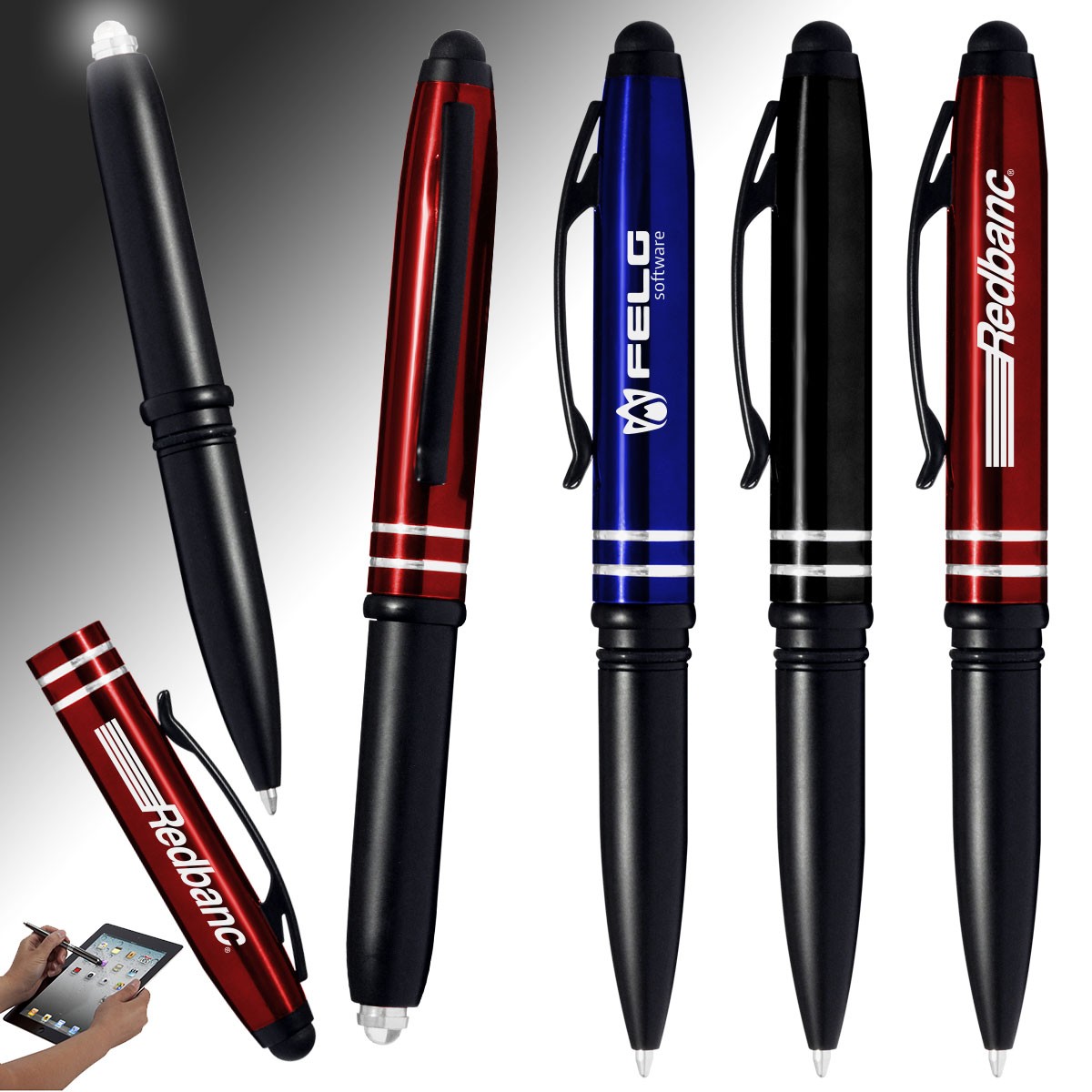 Stylus Pen With Flashlight WAUCUFLASH1