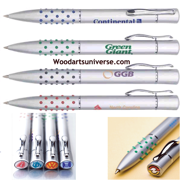 Twist Action Ballpoint Pens WAUCOLORDOT