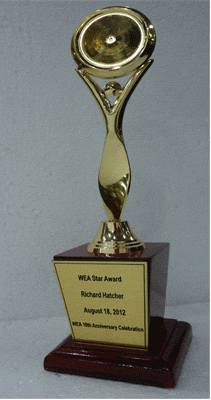 Metal Achievement Trophy  WAUKN355AS