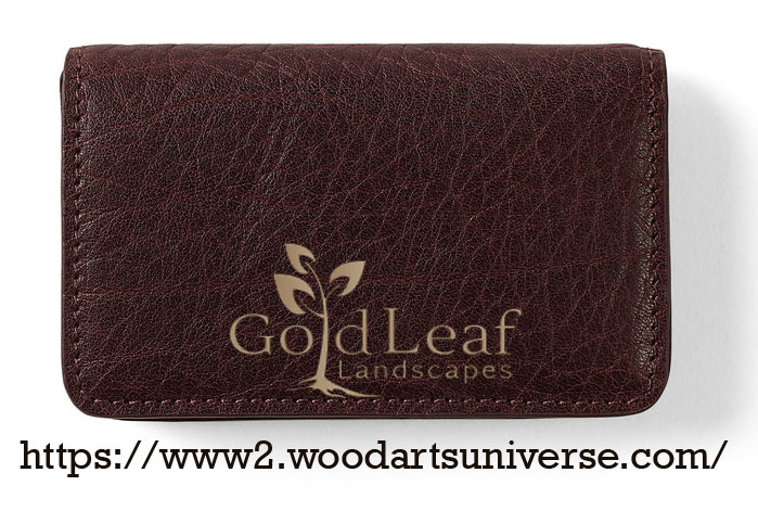 Brown Business Card Case WAUCUST2314