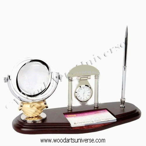 Desk Organizer with crystal ball  WASCBO325